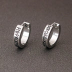 Boucles D'Oreilles Viking Créoles Homme Femme Celtique Nordique
