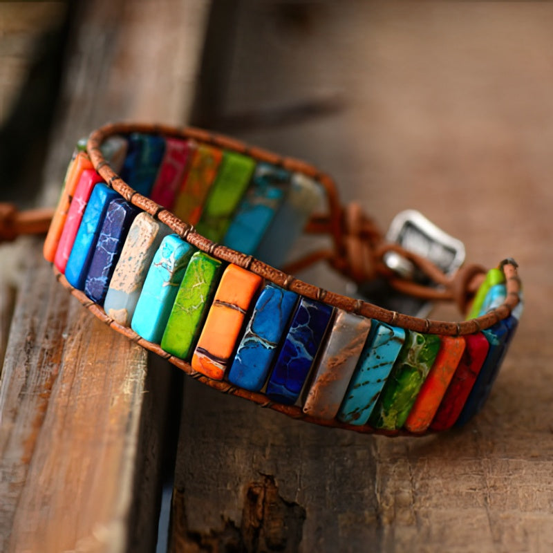 Bracelet 7 Chakras Vraies Pierres