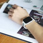 Bracelet Apple Watch de Sport blanc