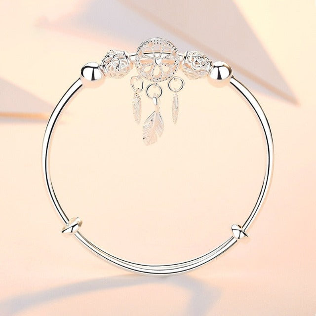 Bracelet Attrape Rêve Plumes