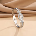 Bracelet avec Arbre de Vie et Cristal argent