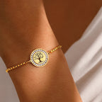 Bracelet avec Arbre de Vie or