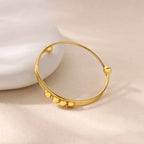 Bracelet avec Perles Rotatives Anti-Stress pour Homme ou Femme or