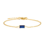 Bracelet avec Pierre de Naissance Colorée