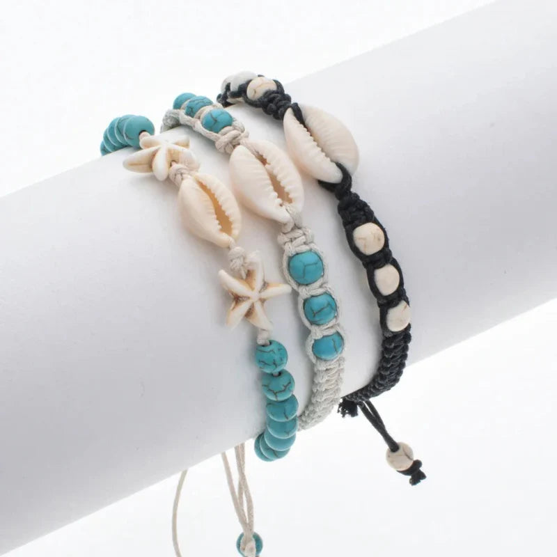 Bracelet Bohême Coquillage Cauri 1