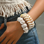 Bracelet coquillage escargot de mer