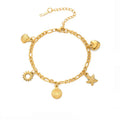 Bracelet Coquillages pour Femme or