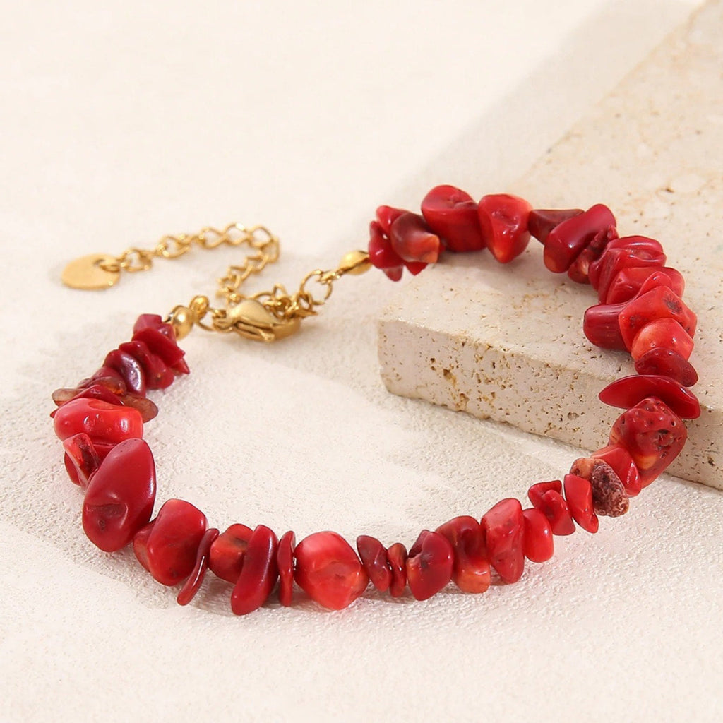 Bracelet Corail Rouge