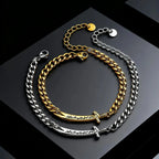 Bracelet cubain pour homme avec épée Ali Zulfiqar arabe argent