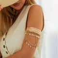 Bracelet de Bras Femme avec Plumes