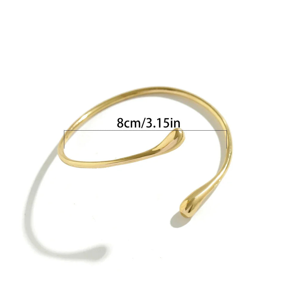 Bracelet de Bras Femme Goutte D'Eau - Ornement Chaîne de Bras et Bijou de Biceps or