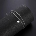 Bracelet Double avec Etoile