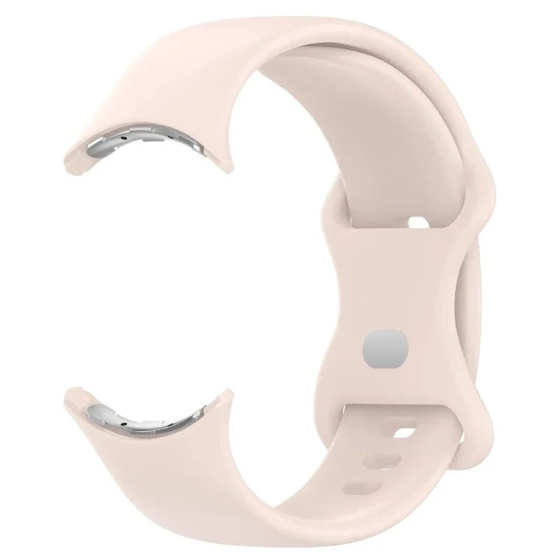 Bracelet en Silicone Smartwatch Google Pixel Watch 1 & 2  beige