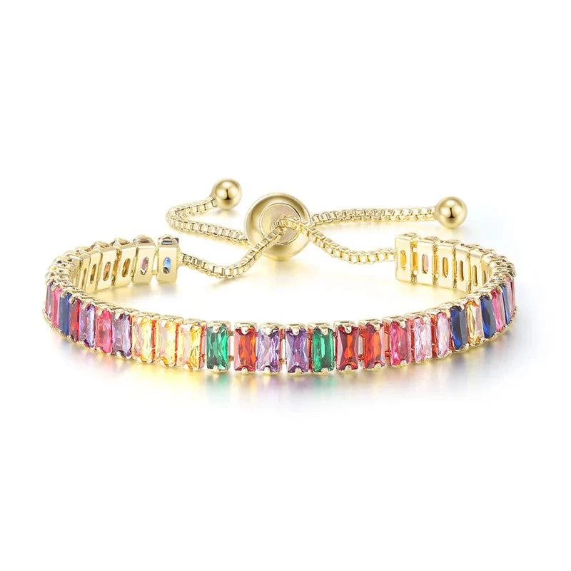 Bracelet en Zircon Coloré Pierre de Naissance