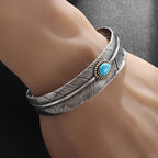 Bracelet Ethnique Plume