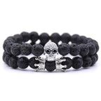 Bracelet Pierre Tête de Mort