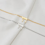 Bracelet pour femme avec le symbole juif Chai argent