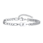 Bracelet homme initiale f