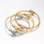 Bracelet Réglable Coeur Gourmette Femme or