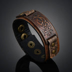 Bracelet Scandinave Cuir Homme