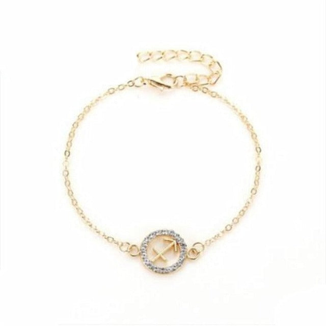 Bracelet Signe Zodiaque 12 Constellations Homme Femme Astrologie