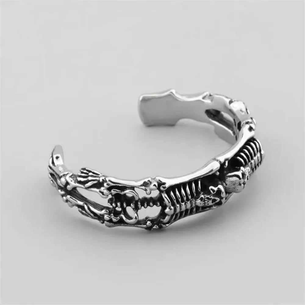 Bracelet Tête de Mort Squelette