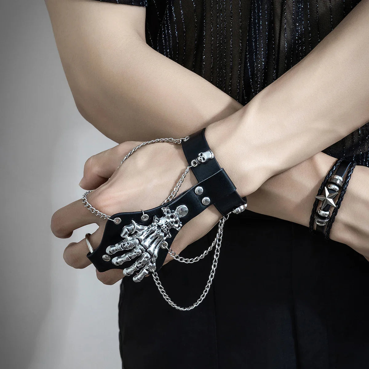 Bracelet de Main Squelette