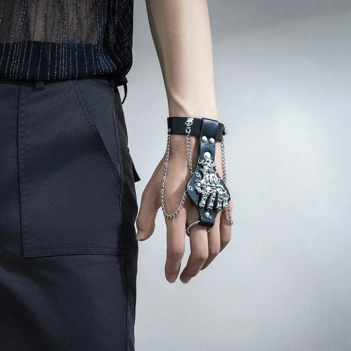 Bracelet de Main Squelette