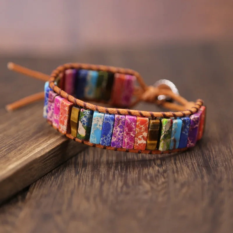 Bracelet Tibétain Alignement 7 Chakras