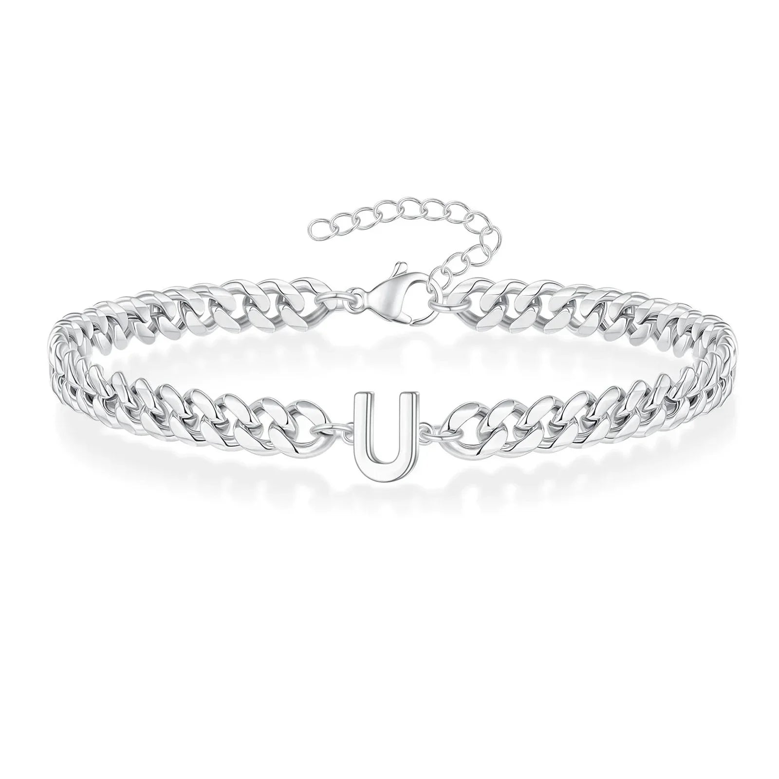 Bracelet torsadé initiale u