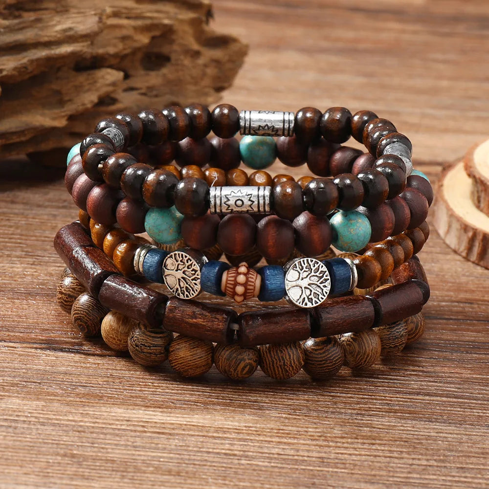 Bracelets de Style Ethnique Multicolore 2