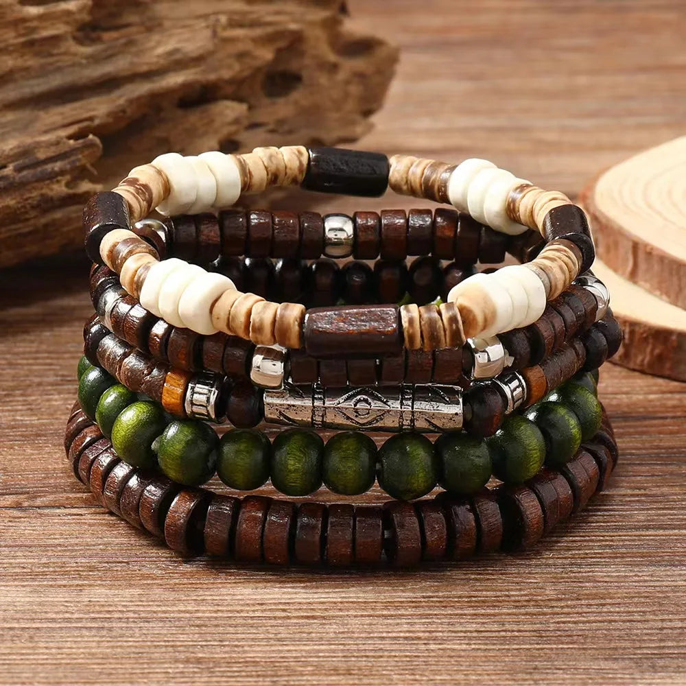 Bracelets de Style Ethnique Multicolore 3
