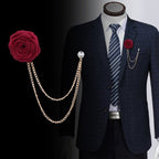 Broche De Costume Fleur De Rose