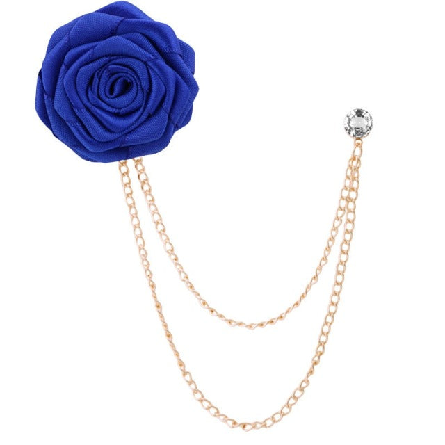 Broche De Costume Fleur De Rose