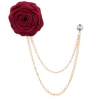 Broche De Costume Fleur De Rose