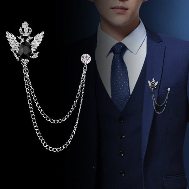 Broche De Costume Oiseaux