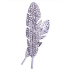 Broche De Costume Plume