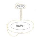 Chaîne de Décolleté Femme Collier Bijou Poitrine