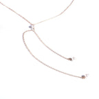 Chaîne de Dos avec Perles pour Femme