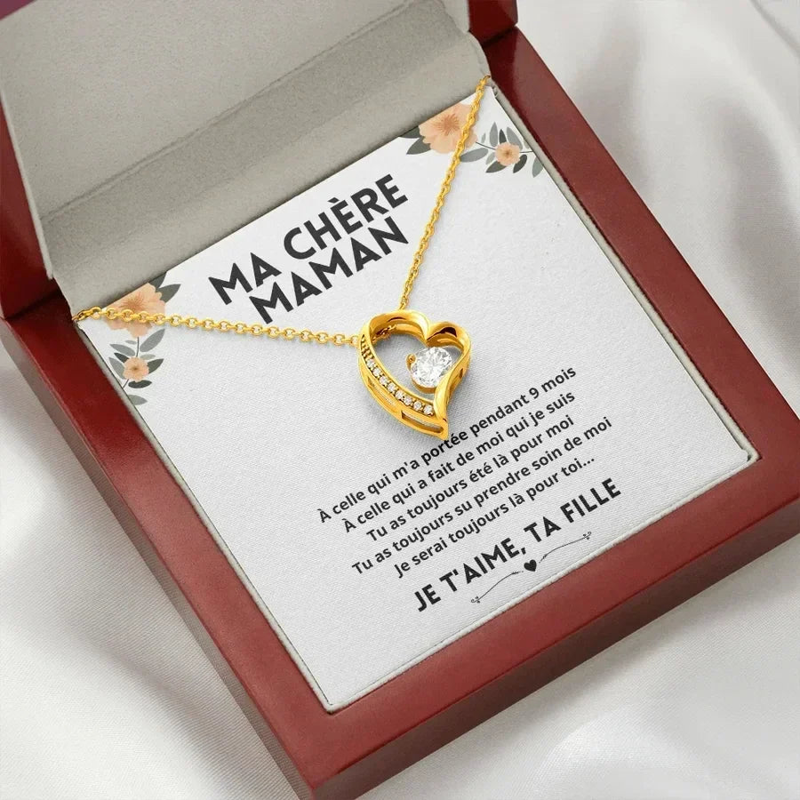 Coffret avec Collier Ma Chère Maman