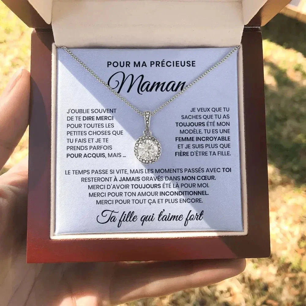 Coffret avec Collier Ma Précieuse Maman