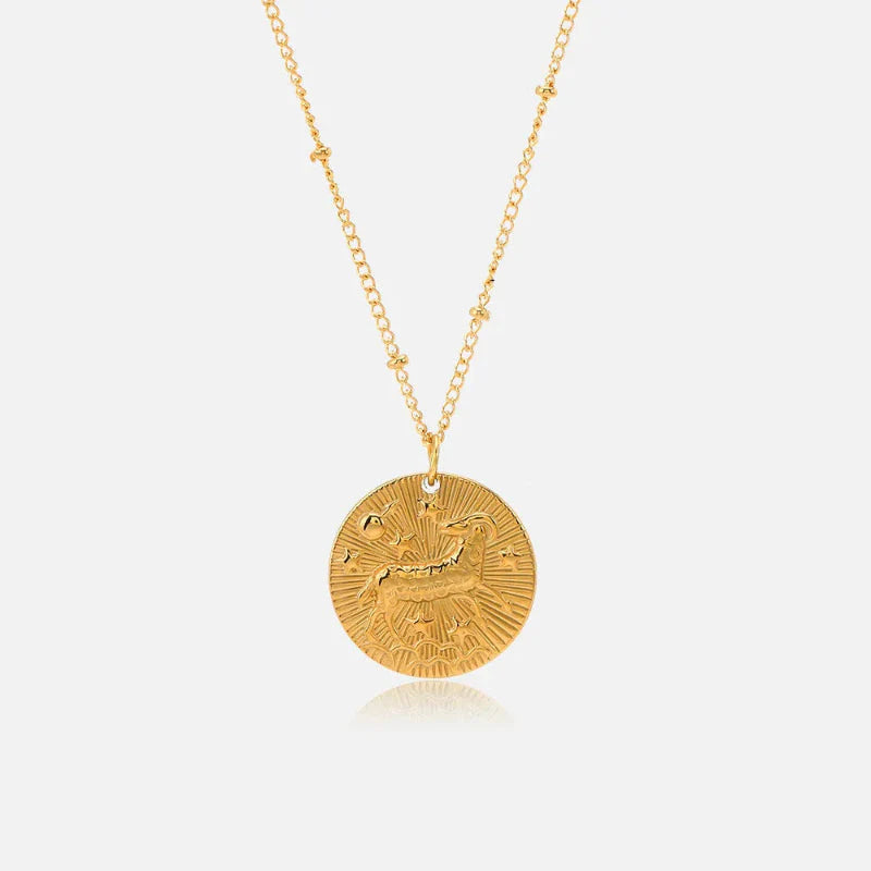 Collier avec Pendentif Constellation Signe du Zodiaque