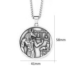 Collier avec Pendentif d'Anubis