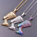 Collier avec Pendentif de Nefertiti or