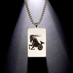 Collier avec Pendentif Elégant Signe du Zodiaque Astrologique