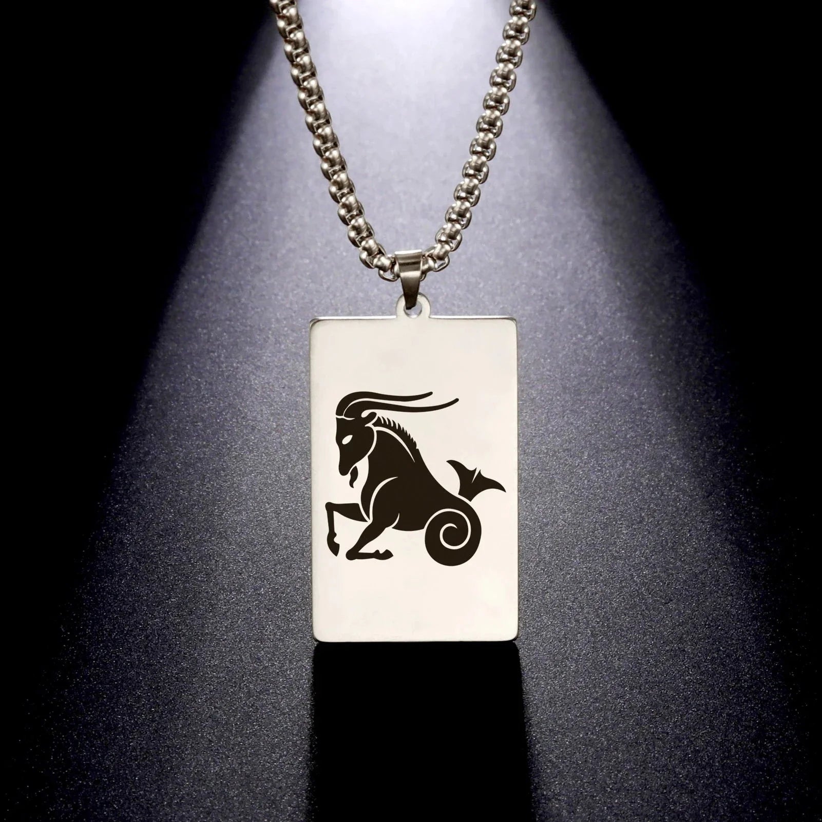 Collier avec Pendentif Elégant Signe du Zodiaque Astrologique