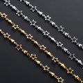 Collier avec Pendentif Etoile Astrologie pour Homme ou Femme or