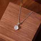 Collier avec Pendentif Fertilité Pierre de Lune Femme