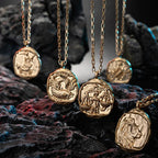 Collier avec Pendentif Signe du Zodiaque