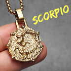 Collier avec Pendentif Signe du Zodiaque